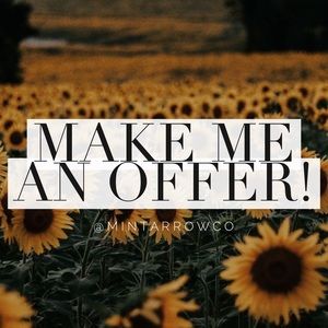 Make me an offer! 🖤🌻
